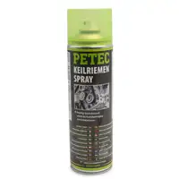 PETEC 70460 Keilriemenspray Riemen Spray Riemenschlupf Anti-Quietsch silikonfrei 500ml