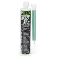 PETEC 96175 Epoxy-Klebstoff Metallspachtel Karosserieausgleichsmasse Karo-Zinn 265ml