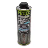 PETEC 73710 Steinschlag & Unterbodenschutz Aqua Wasserbasis dunkelgrau 1L 1000ml