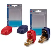 4x PROPLUS QUICK-Power Batteriepolklemme Schnellverbinder Polklemme ROT / BLAU