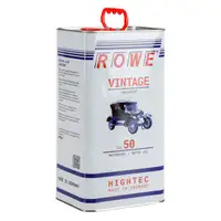 5L 5 Liter ROWE Motoröl Öl VINTAGE Unlegiert SAE 50 Oldtimer Einbereichs-Öl