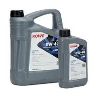 6L 6 Liter ROWE SYNTH RS 0W40 Motoröl Öl MB 229.5 Porsche A40 PSA B712296 VW 502/505.00