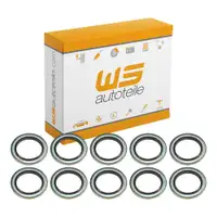 10x Dichtring Ölablassschraube für JEEP 2.2 CRD 4x4 OPEL 1.9/2.0 CDTi 652259 / 55196309