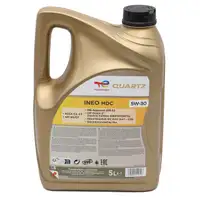 5L 5 Liter TOTAL QUARTZ INEO MDC 5W-30 Motoröl Öl MB 229.52 Dexos2 Opel OV0401547D30