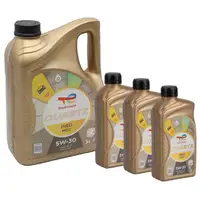 8L 8 Liter TOTAL QUARTZ INEO MDC 5W-30 Motoröl Öl MB 229.52 Dexos2 Opel OV0401547D30