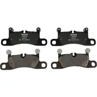 TEXTAR 2472101 Bremsbeläge PORSCHE Cayenne (92A) VW Touareg (7P5 7P6) 1KJ/1KQ/2EG hinten