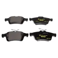 TEXTAR Bremsen Set Bremsscheiben + Bremsbeläge FORD Focus 3 MK3 bis 01.2016 hinten