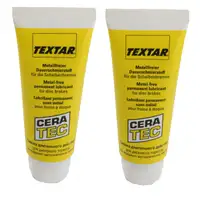 2x 75ml TEXTAR CeraTec Bremsklotzpaste Bremsbelagpaste Montagepaste