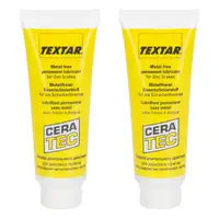 2x 75ml TEXTAR 81000401 CeraTec Bremsklotzpaste Bremsbelagpaste Montagepaste