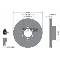 TEXTAR 92097703 Bremsscheiben Satz OPEL Movano A RENAULT Master 2 15 Zoll vorne