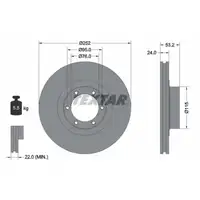 TEXTAR 92017203 Bremsscheiben Satz OPEL Arena RENAULT 20 30 Trafic vorne