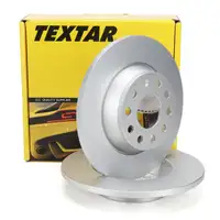 TEXTAR 92140803 Bremsscheiben Satz VW Golf 5 6 Passat Sharan Tiguan Touran A3 8P hinten