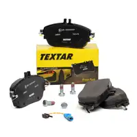 TEXTAR 2486901 Bremsbeläge + Wako MERCEDES W176 W246 W212 C117 X117 X156 vorne