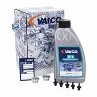 VAICO V10-7674 1L Getriebeöl + Ablassschraube Set Verteilergetriebe für VAG Vorderachse