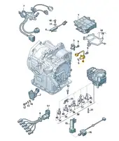 Drehzahlsensor Automatikgetriebe für VW POLO 3 SEAT Ibiza 3 Arosa SKODA Fabia 1 001927321A
