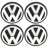 4x ORIGINAL VW Ø 65/55mm Nabendeckel Felgendeckel Golf 5 6 7 Passat Touran T5 3B7601171XRW