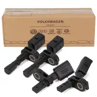 4x ABS Sensor Raddrehzahl für VW Golf 7 A3 8V Leon 5F Octavia 3 ohne Allrad vorne + hinten