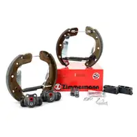 ZIMMERMANN Bremsbacken + Radbremszylinder Satz OPEL Astra F / CC Corsa B Tigra A