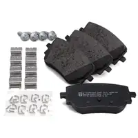 ZIMMERMANN Bremsscheiben + Beläge MERCEDES W177 V177 C/X118 H/X247 35/45 AMG hinten