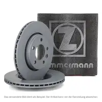 ZIMMERMANN Bremsscheiben Satz BMW 5er F10 F11 528i 530i 525d 530d vorne