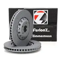 Zimmermann FORMULA Z Bremsscheiben Satz AUDI A6 C8 A7 4K A8 4N Q5 FY Q7 VW Touareg vorne