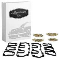 Ventildeckeldichtung + Schrauben Set für PORSCHE 993 Carrera / Turbo / GT2 unten oben