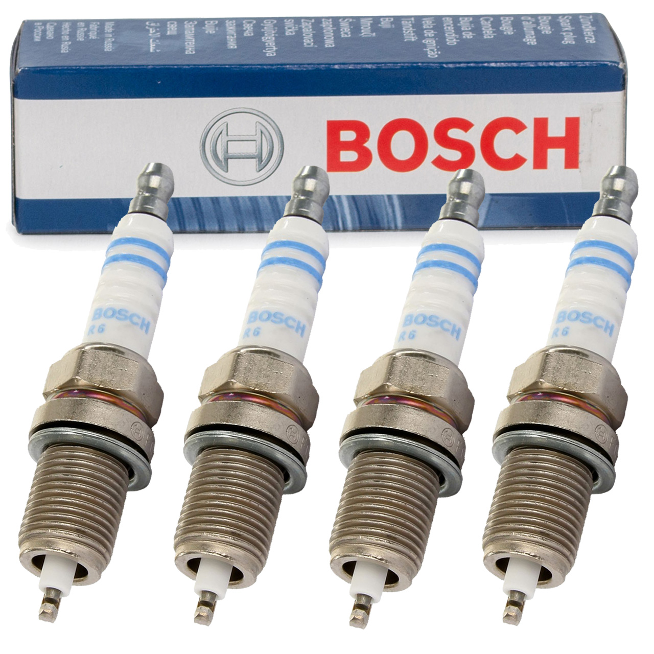 4x BOSCH FQR8LEU2 0242229699 Zündkerze OPEL Astra G H Corsa C D Insignia Vectra C Zafira B