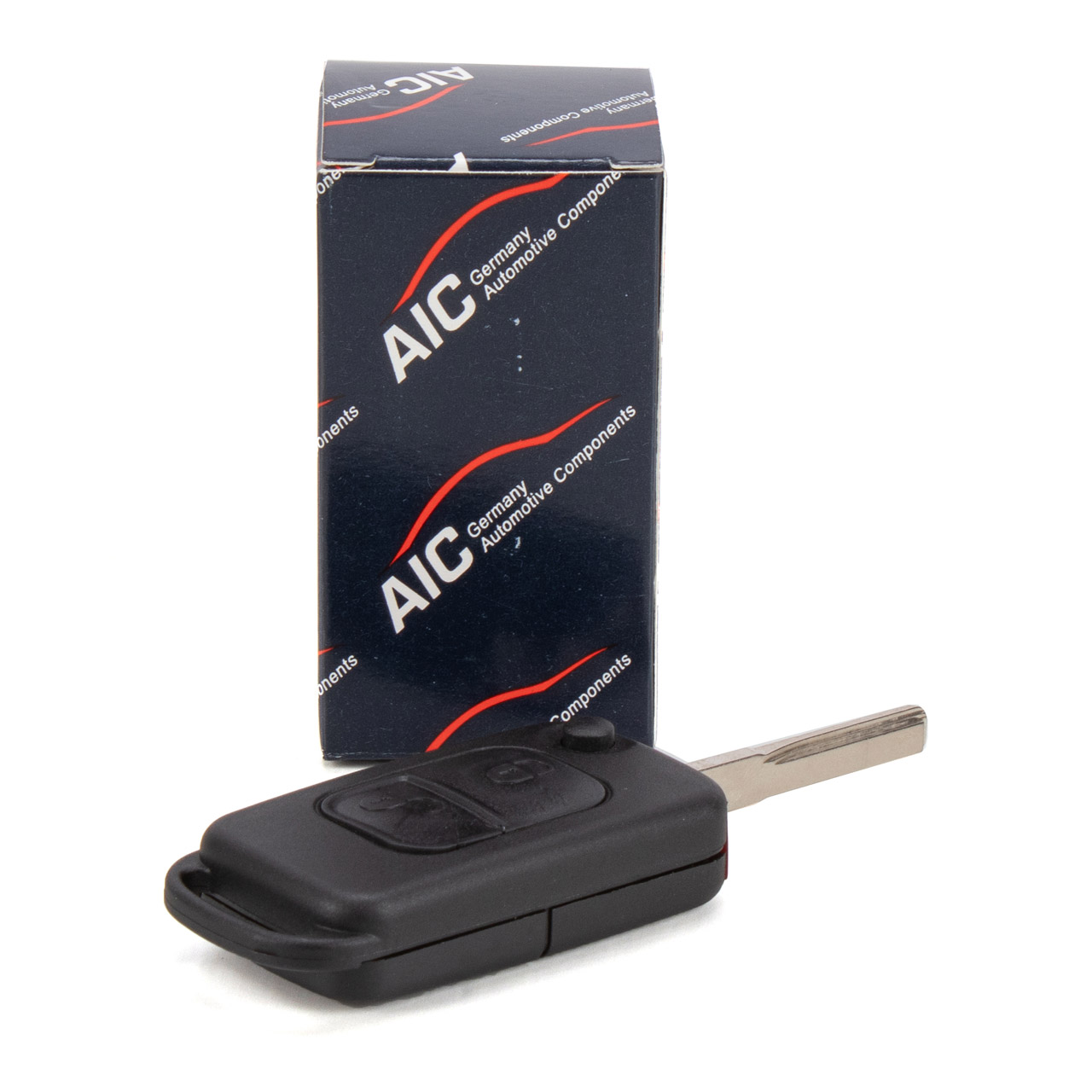 AIC 57545 Schlüsselgehäuse + Schlüsselrohling 2-Tasten MERCEDES A
