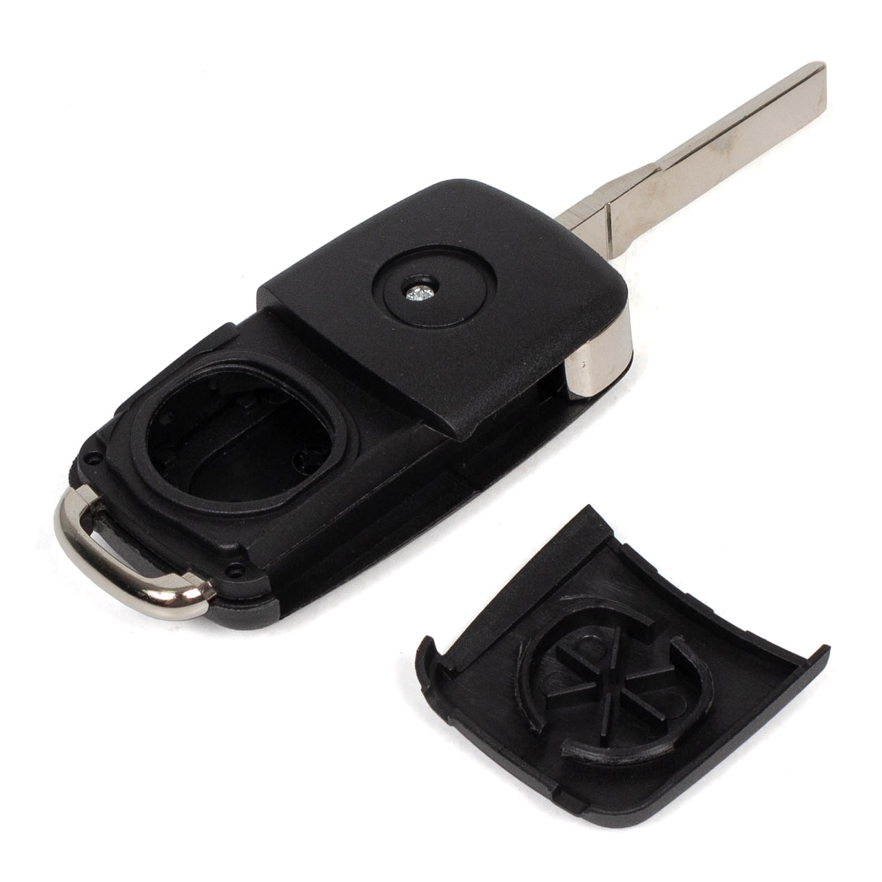AIC Schlüsselgehäuse + Schlüsselrohling 3-Tasten VW Beetle Eos Golf 6 Jetta 4 Passat B8 Up