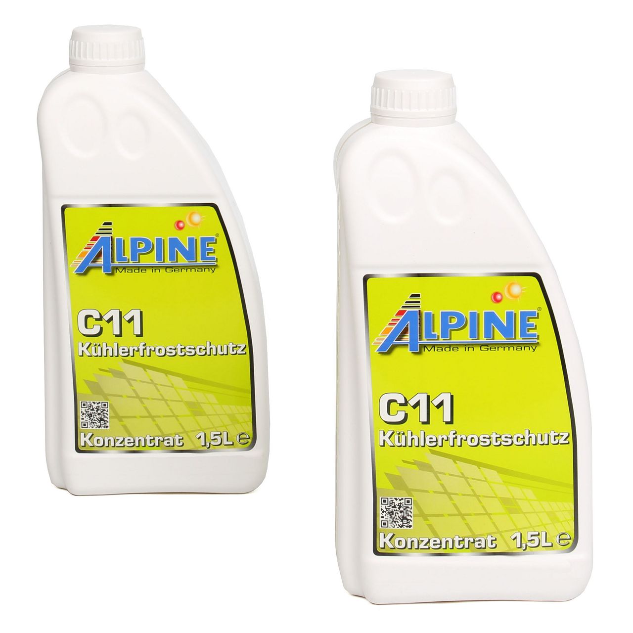 2x 1,5L ALPINE Frostschutz Kühler Kühlerfrostschutz Konzentrat C11