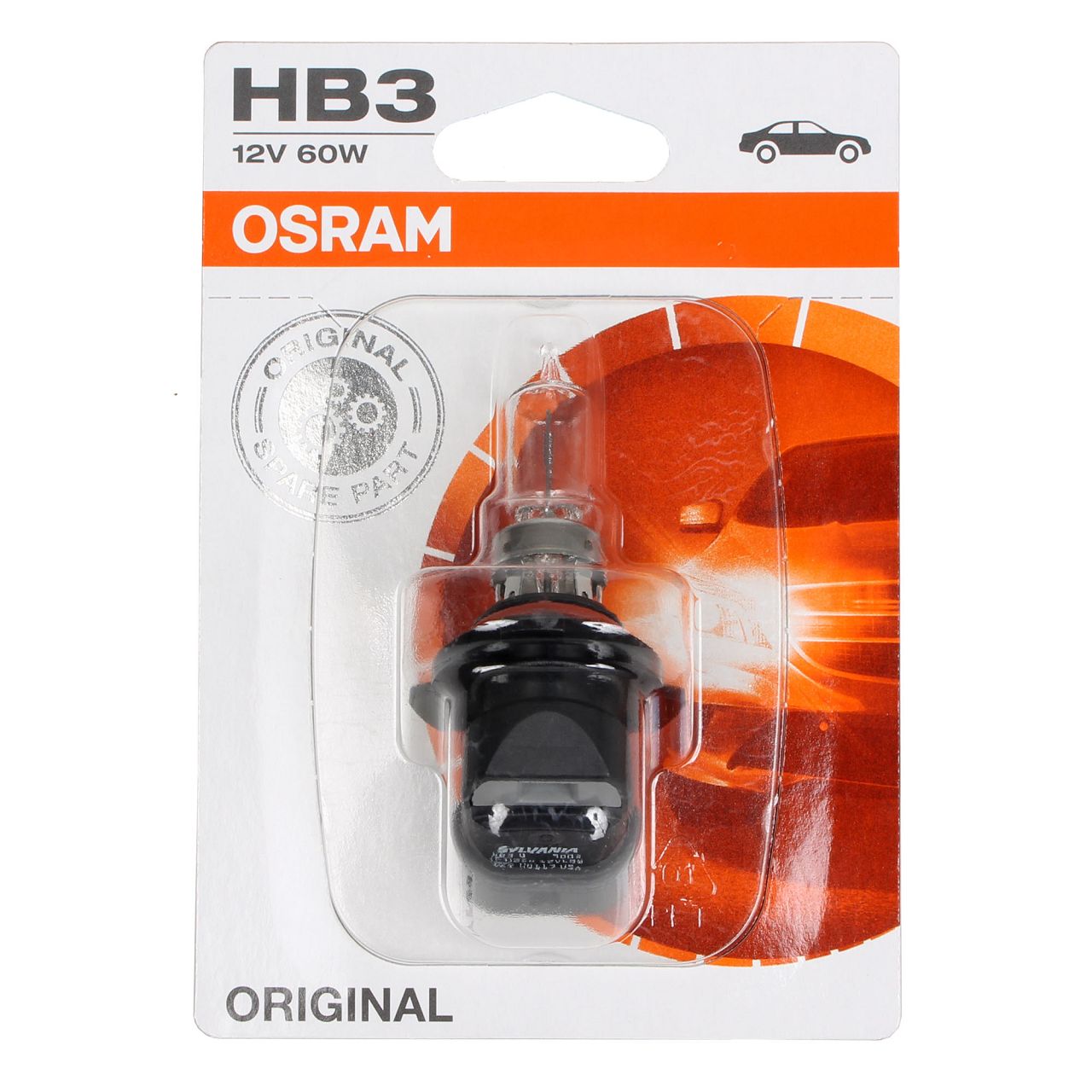 OSRAM Halogenlampe HB3 ORIGINAL LINE 12V 60W P20d 9005-01B