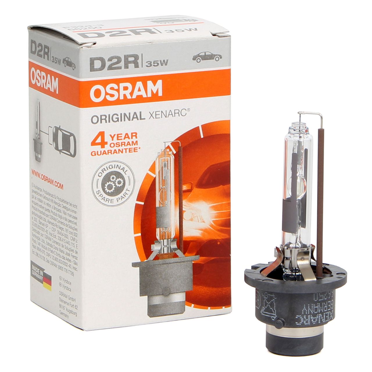 OSRAM Xenarc Xenon Brenner D2R ORIGINAL 85V 35W P32d-3 66250