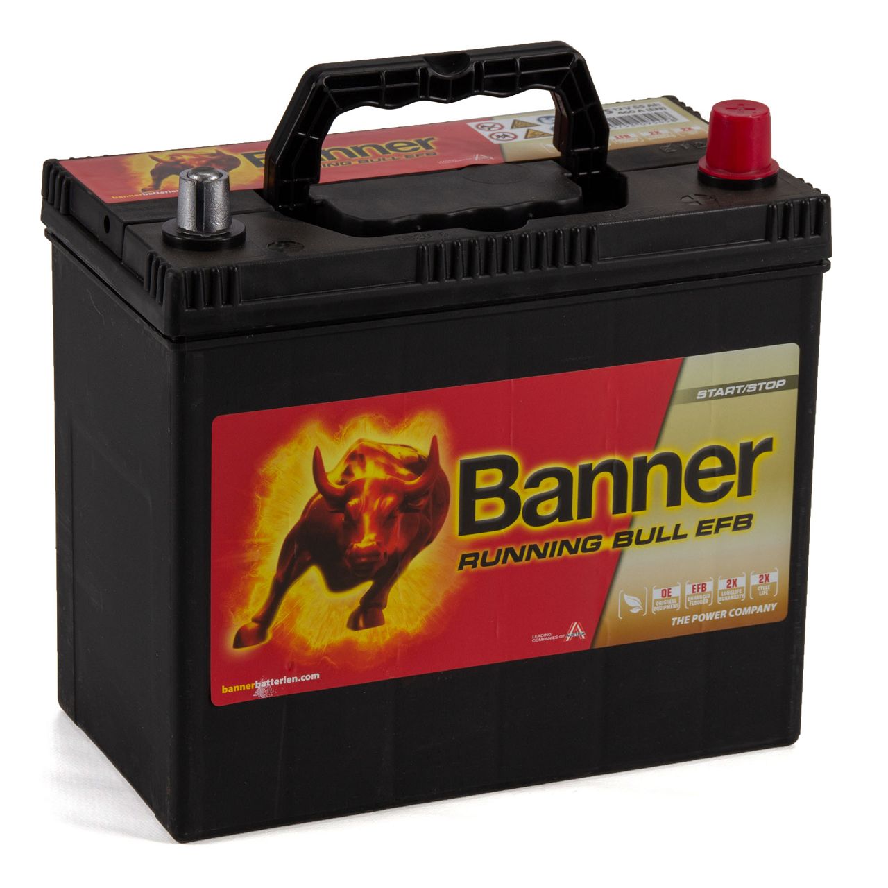 BANNER 55515 Running Bull EFB Autobatterie Batterie 12V 55Ah 460A