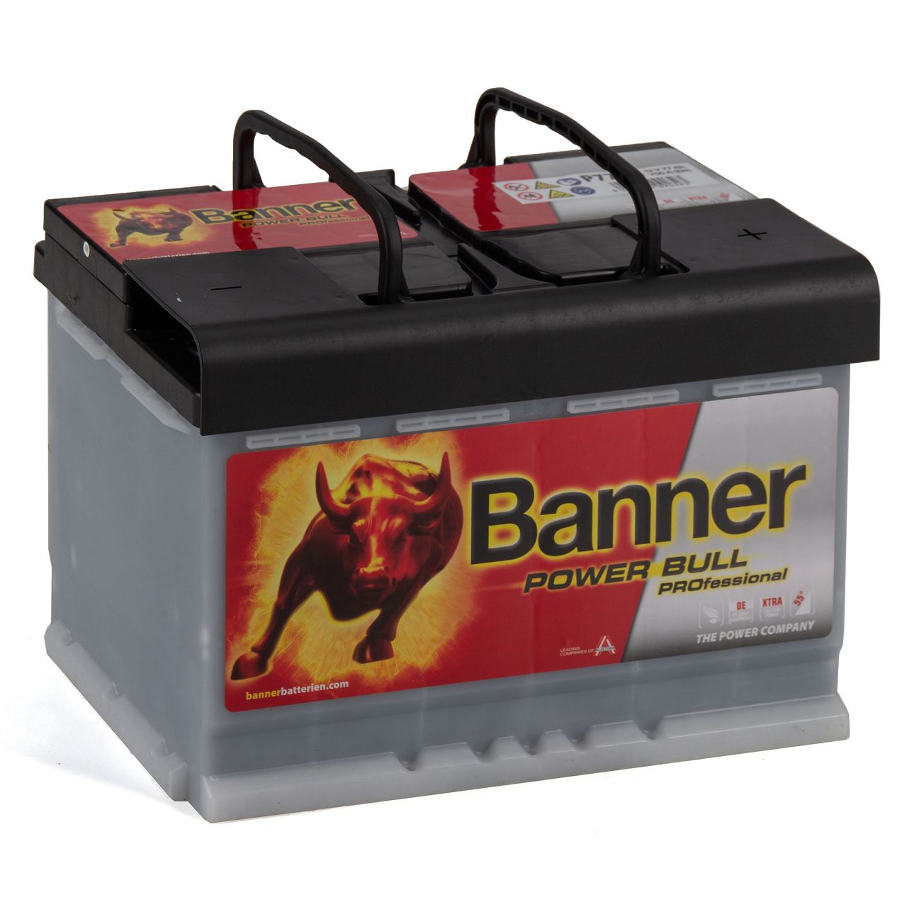 BANNER PROP7740 PRO P7740 Power Bull Professional Autobatterie Batterie 12V 77Ah