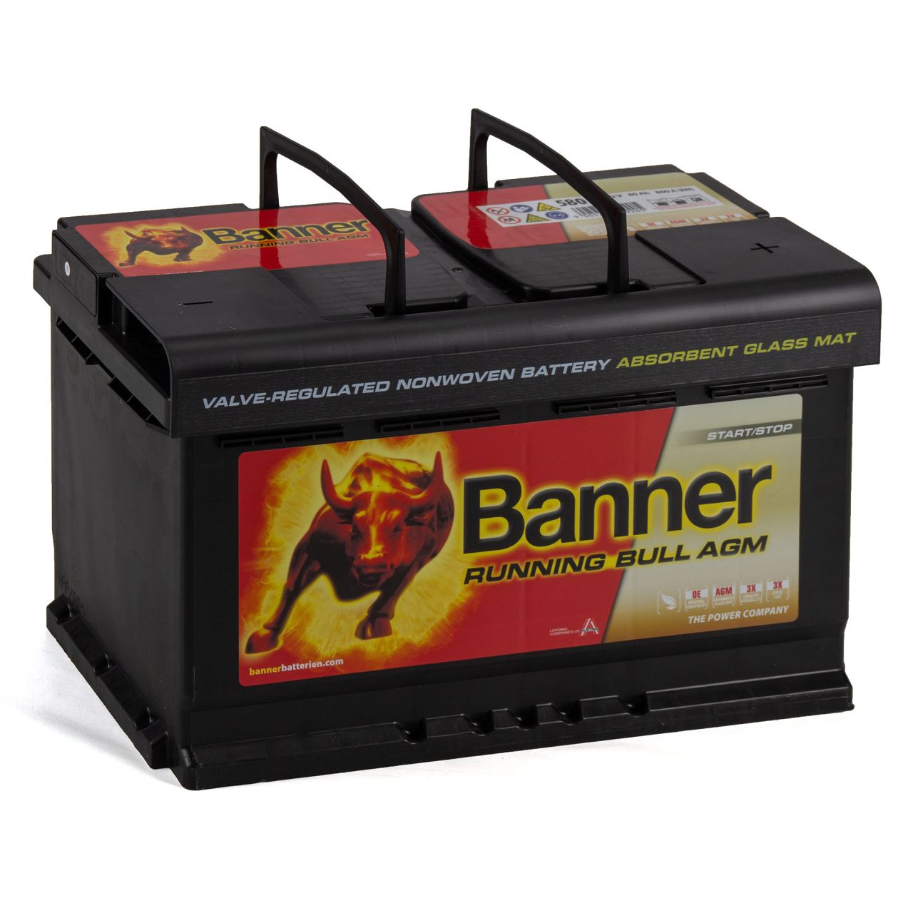 BANNER 58001 110AGMOE Running Bull AGM Autobatterie Batterie 12V