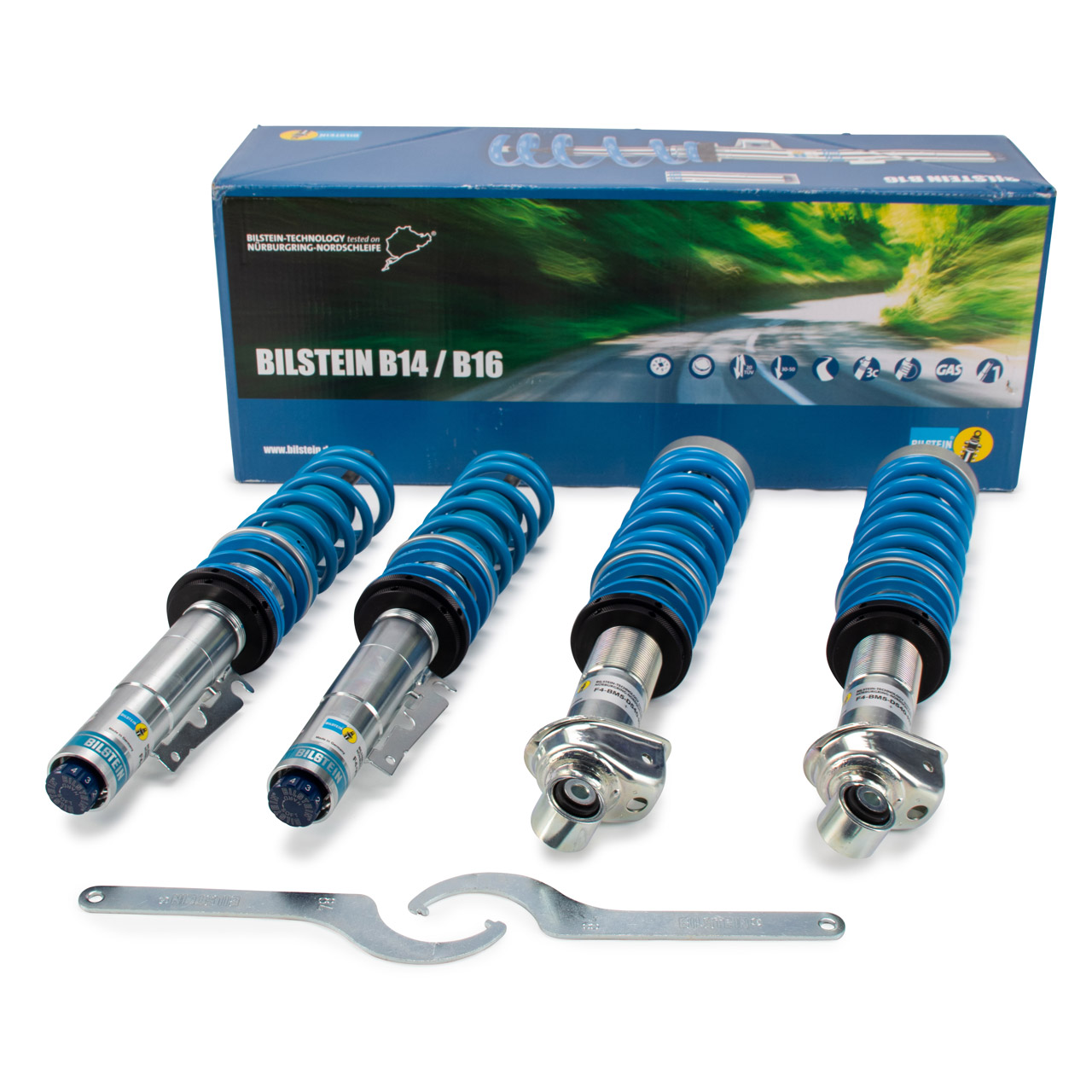 BILSTEIN B16 PSS10 Gewindefahrwerk Satz PORSCHE 996 3.4/3.6 Carrera / S vorne + hinten