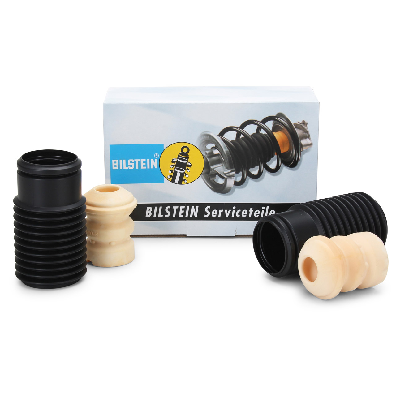 BILSTEIN B1 Staubschutz + Anschlagpuffer Satz VW Polo 9N AUDI A2 BMW 3er E30 E36 E46 vorne