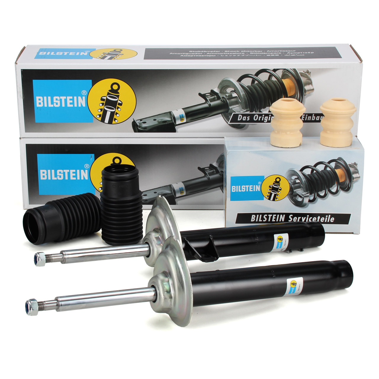 2x BILSTEIN B4 Stoßdämpfer + Staubschutz für BMW Z4 E85 2.0-3.0si vorne