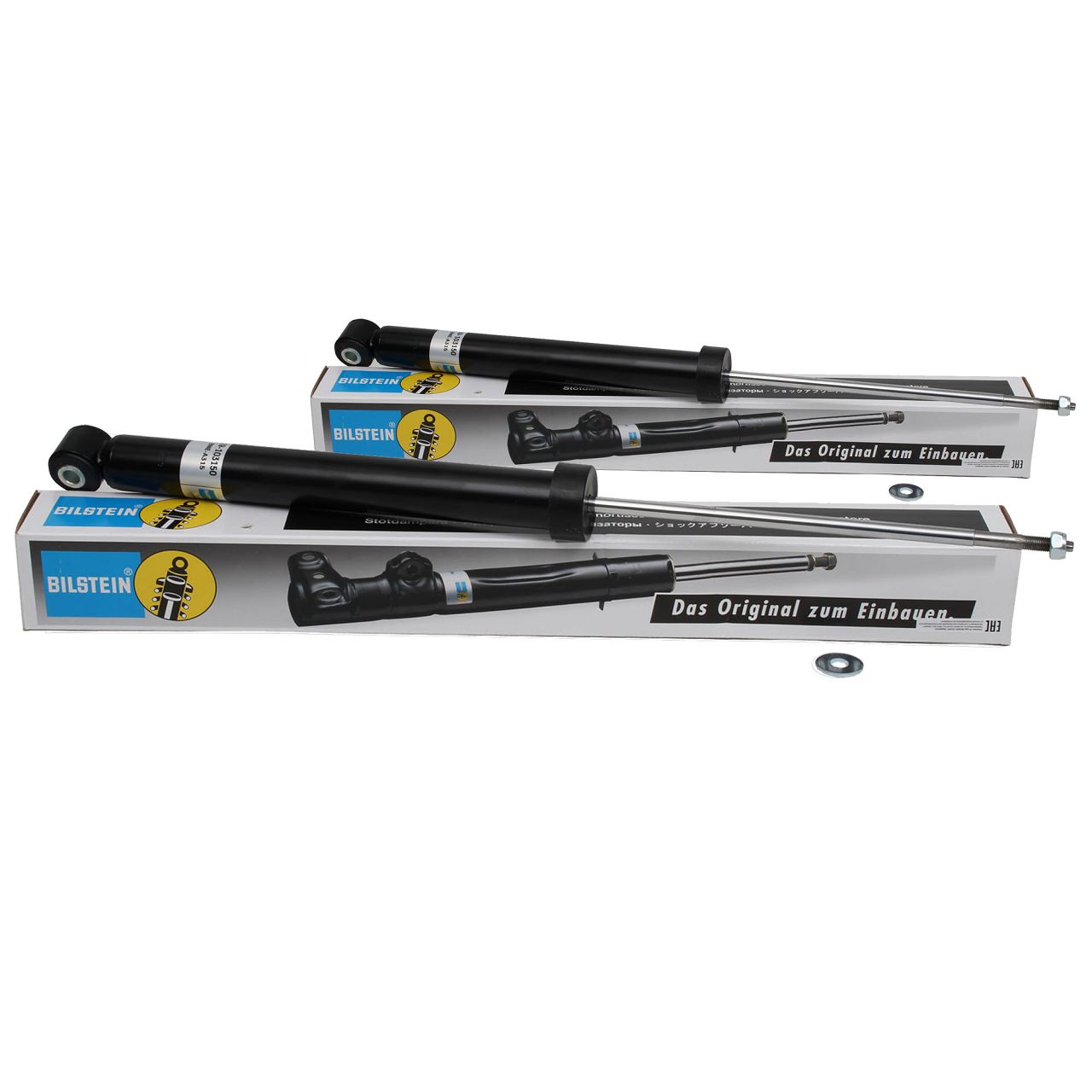 2x BILSTEIN B4 Stoßdämpfer Fahrwerksdämpfer 19-103150 für 3er BMW E46 hinten