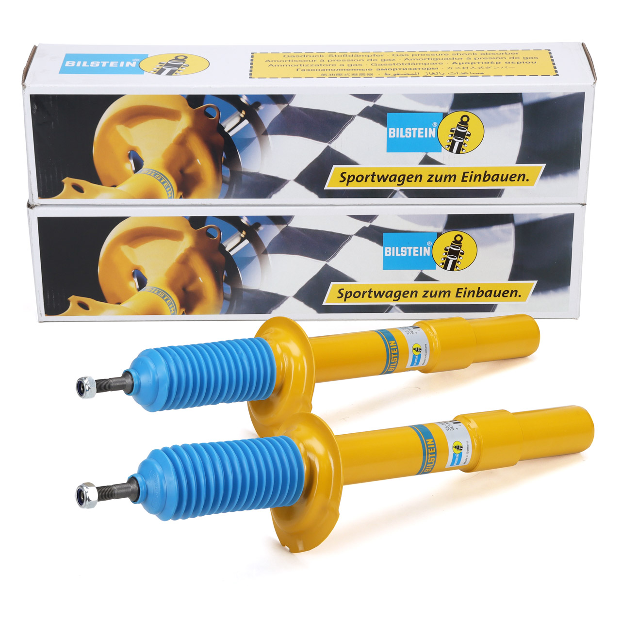 2x BILSTEIN B8 35-109655 Stoßdämpfer BMW 5er E60 E61 6er E63 E64 mit Sportfahrwerk vorne