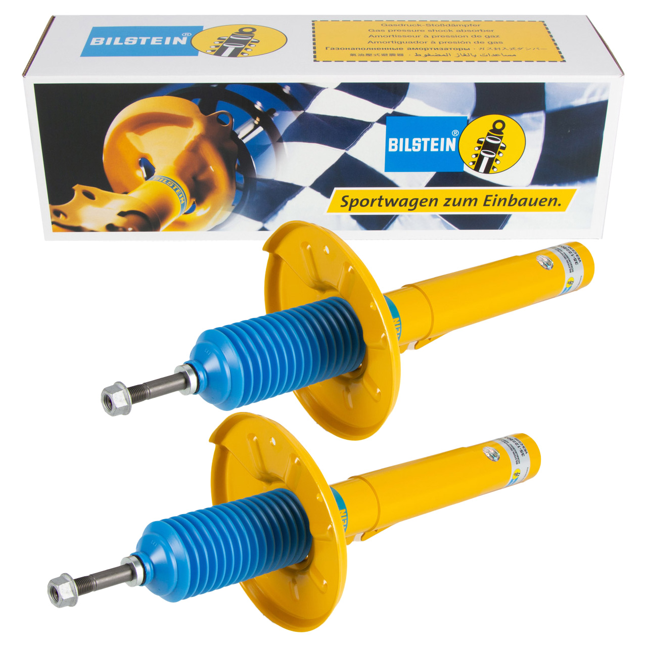 2x BILSTEIN B8 35-122203 Stoßdämpfer PORSCHE Boxster Cayman (987) vorne 98734304704