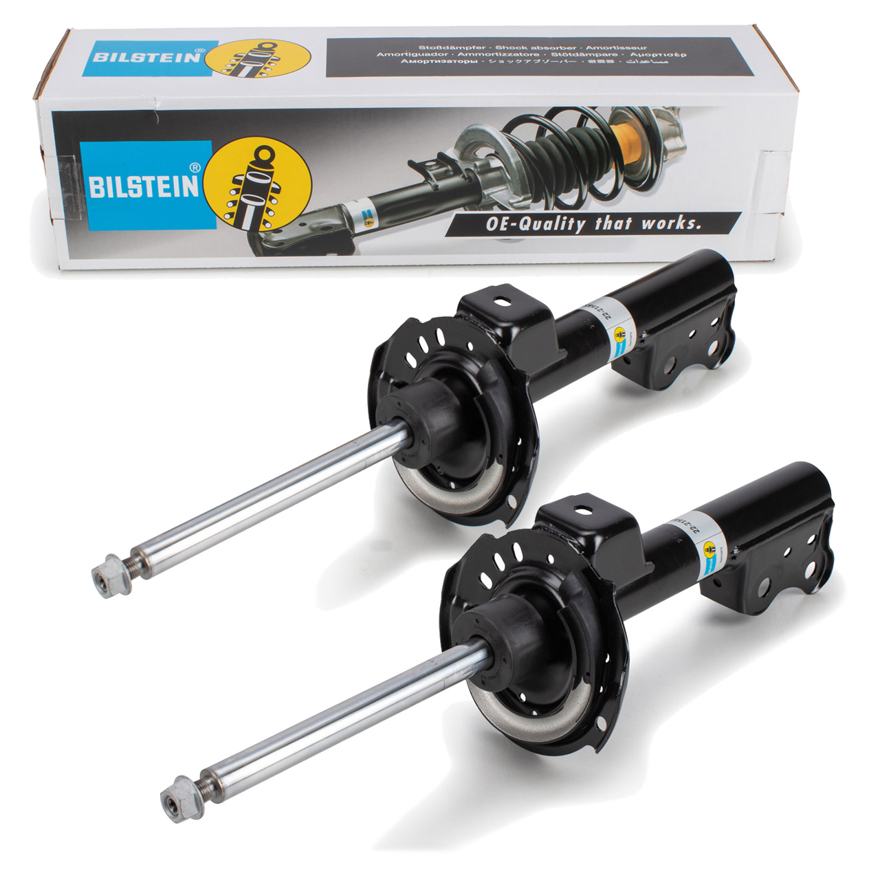 2x BILSTEIN B4 22-215833 Stoßdämpfer MERCEDES-BENZ B-Klasse Sports Tourer W245 vorne