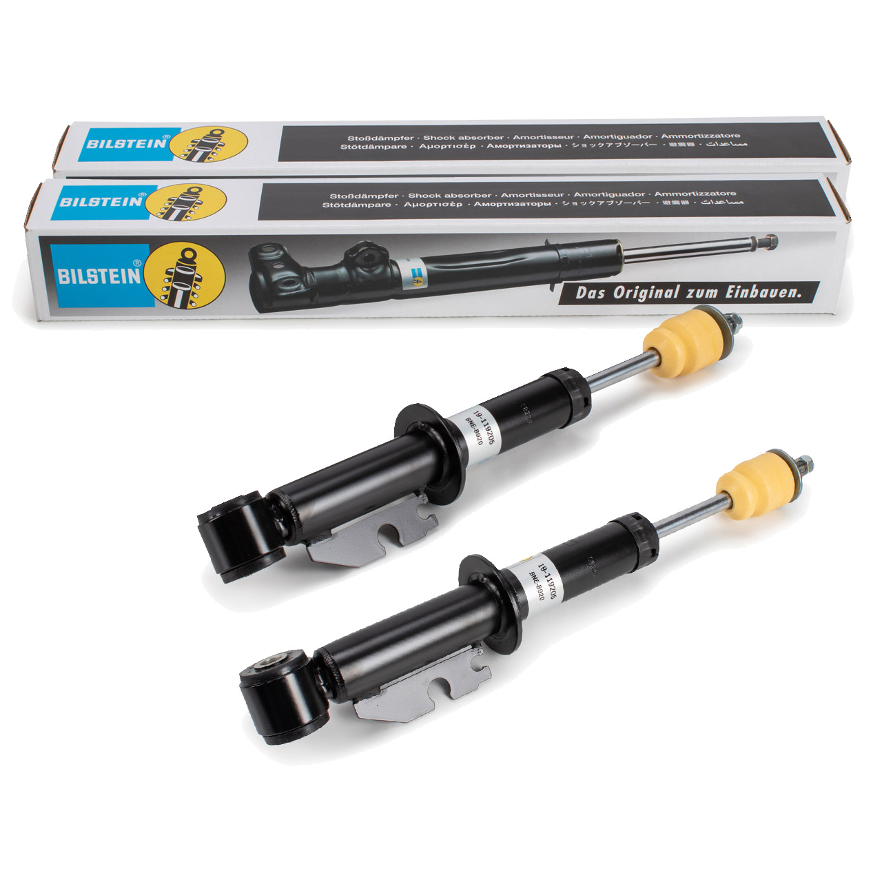 2x BILSTEIN B4 19-119205 Stoßdämpfer + Anschlagpuffer MINI R50 R53 R52 hinten