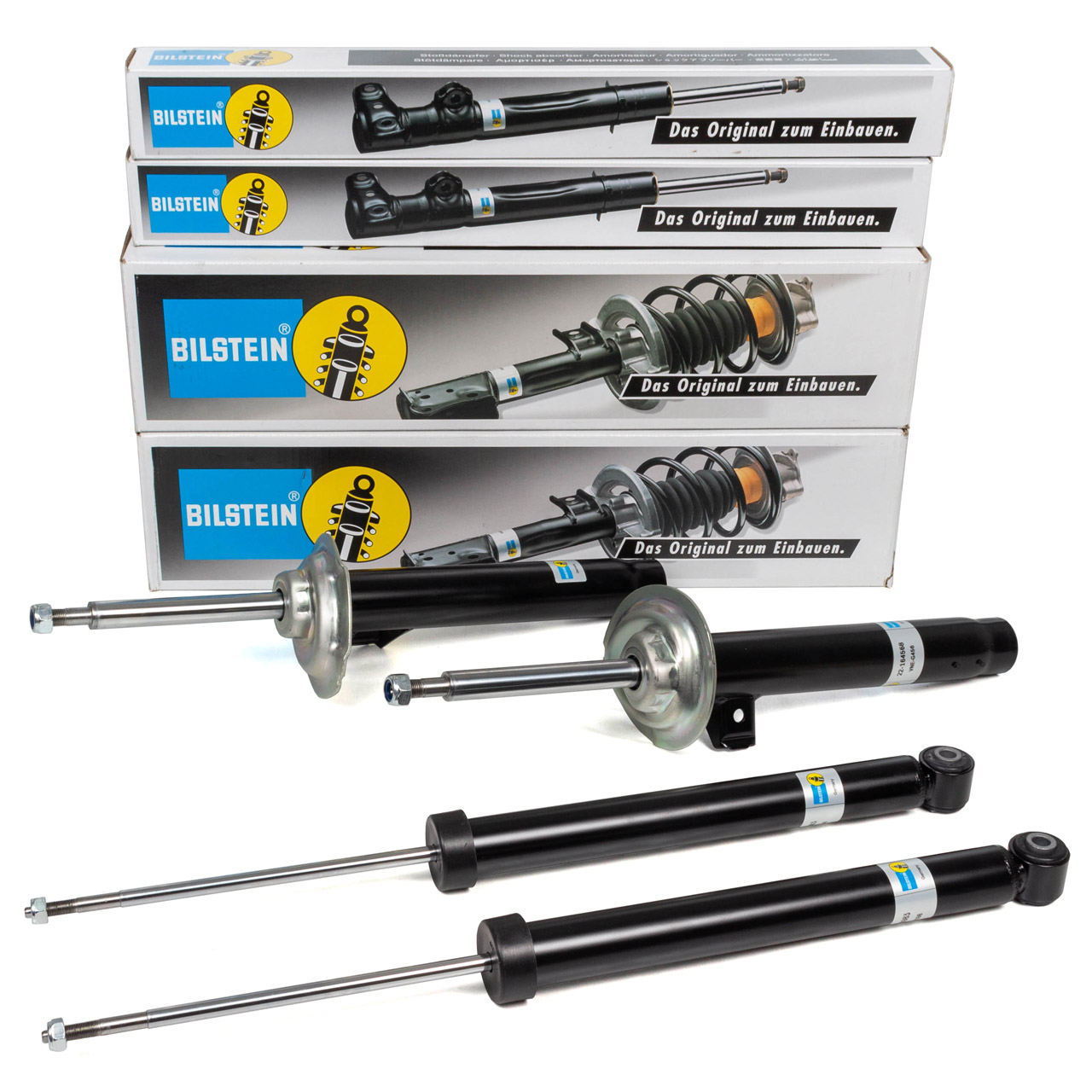 4x BILSTEIN B4 Stoßdämpfer Fahrwerksdämpfer BMW Z4 E85 E86 2.0-3.0si vorne + hinten