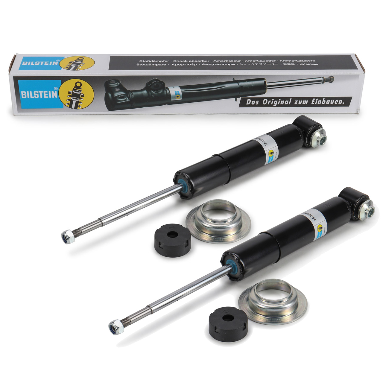 2x BILSTEIN B4 19-220970 Stoßdämpfer Federbein BMW 6er E63 E64 Hinterachse 33526786530