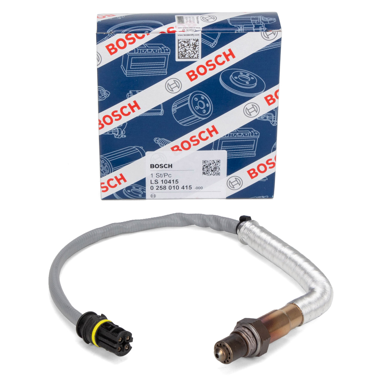 BOSCH 0258010415 Lambdasonde NACH Kat BMW 1er E81-87 3er E90-93 N46 Zyl. 2 + 3 11787570481