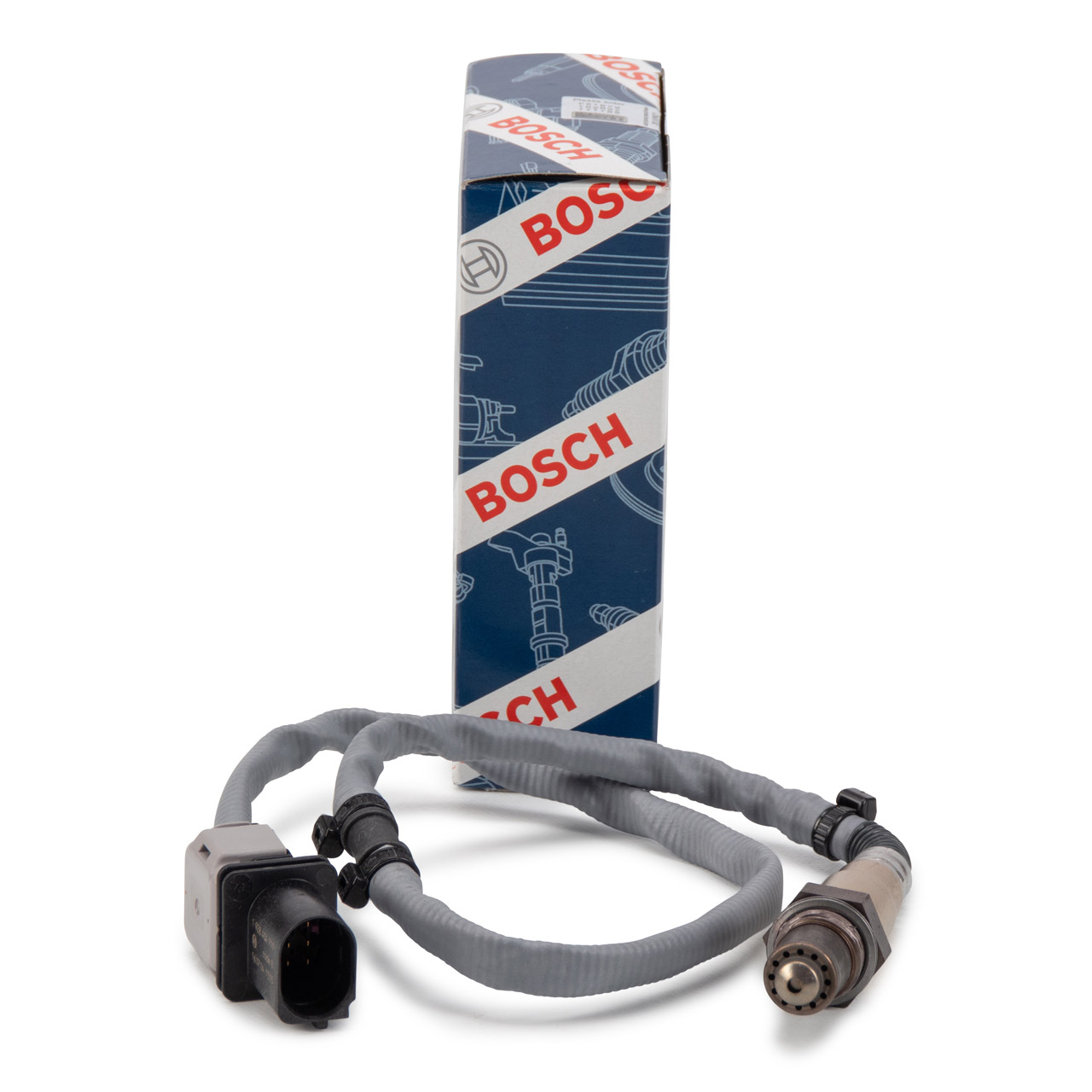 BOSCH 0258017218 Lambdasonde VOR Kat PORSCHE Panamera 970 3.6-4.8 Turbo links