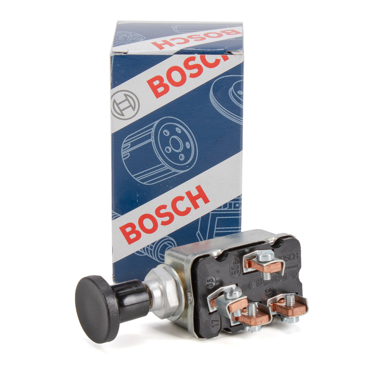 BOSCH 0343008006 Ziehschalter Anlassschalter Glühschalter AGRUIA DAF DEUTZ FAUN MERCEDES