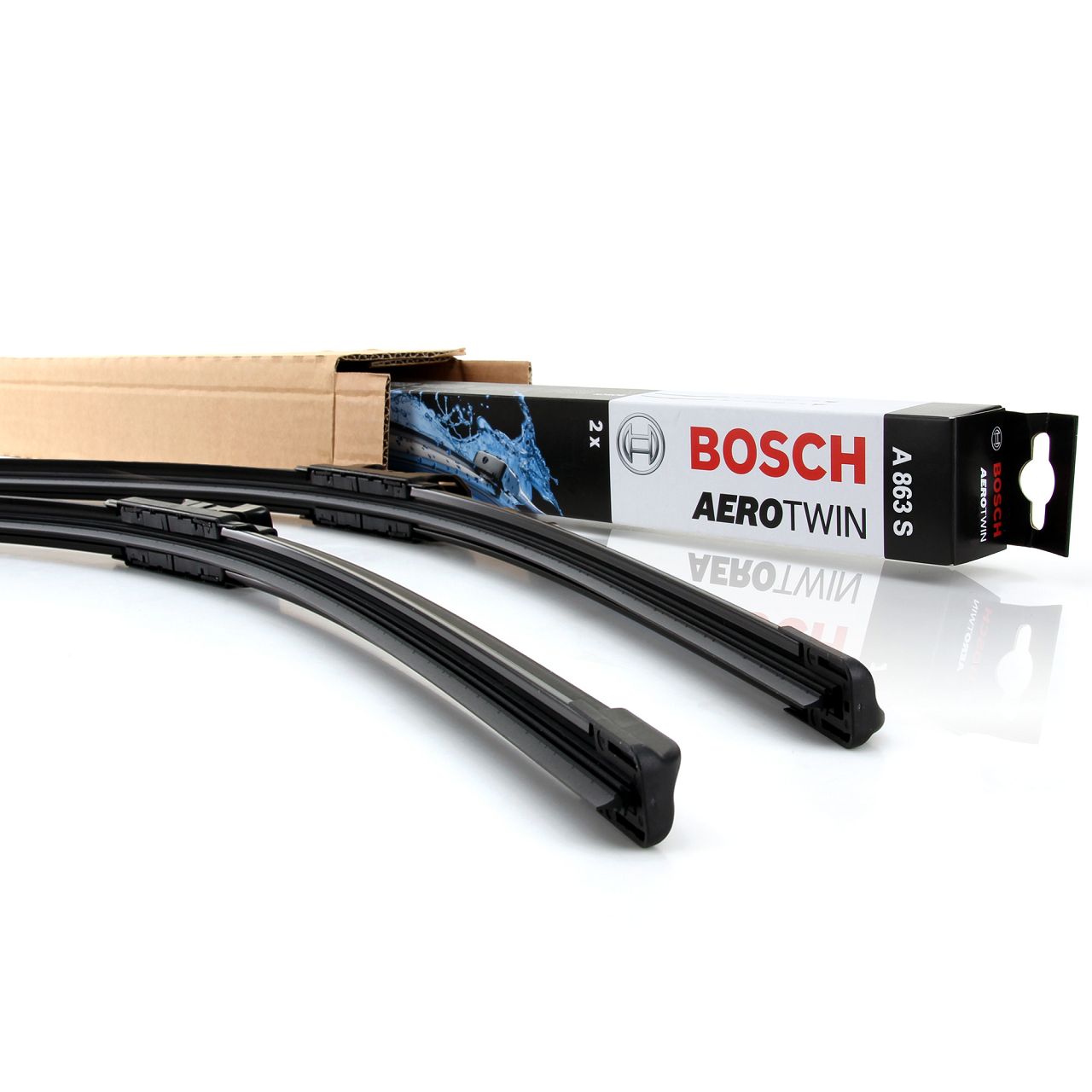 BOSCH A863S AEROTWIN Scheibenwischer für VW GOLF 7 8 PASSAT B8