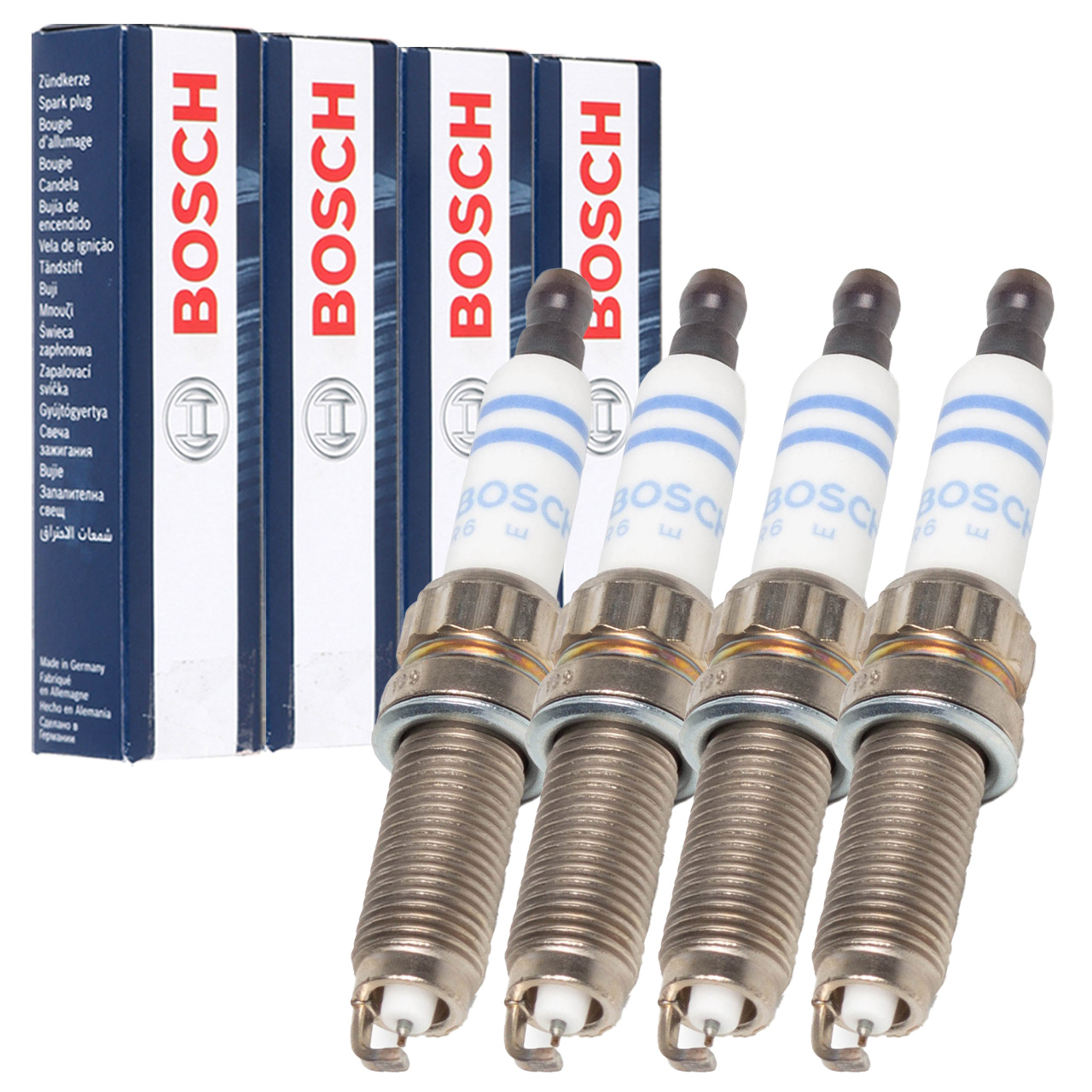 4x BOSCH ZR5SI332 Zündkerze BMW F20 F21 F30 F31 N13 CITROEN MINI Cooper S / Works PEUGEOT